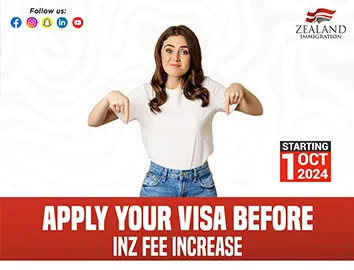 Important Update: Visa Fee Increase for INZ Starting October 1, 2024!