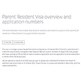 Parent Resident Visa